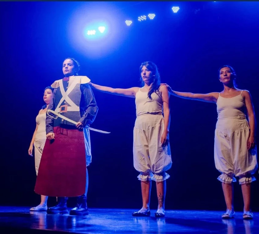 EN ESCENA. Representando la historia de mujeres protagonistas de la Independencia Argentina