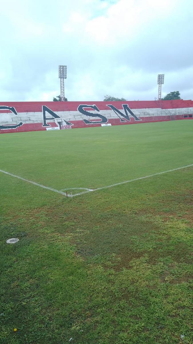 Así está el campo de juego de San Martín de Tucumán para enfrentar a Estudiantes de Buenos Aires