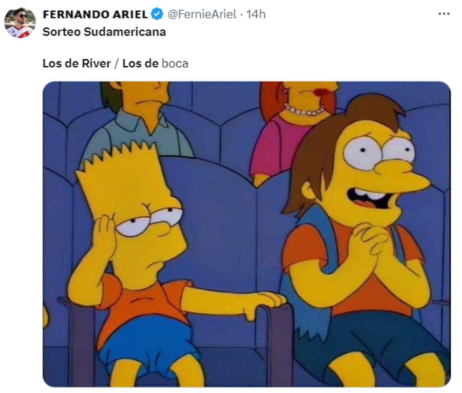 Los mejores memes del sorteo de la Copa Libertadores y Sudamericana 2024