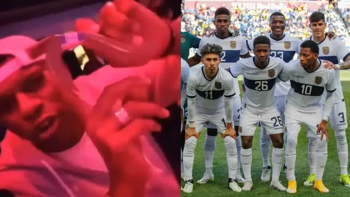 El escandaloso video de los jugadores de la Selección de Ecuador