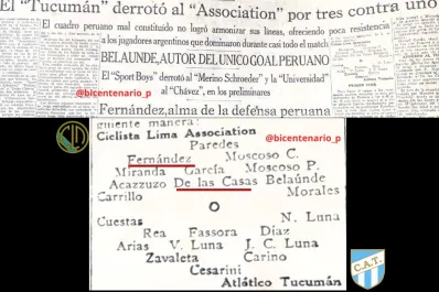 Desde Perú: un historiador reveló detalles desconocidos de la gira que Atlético Tucumán realizó en 1929