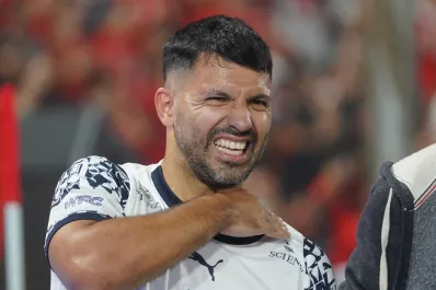 Kun Agüero mostró los estudios que confirman su lesión