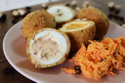 Huevos rellenos y empanizados: paso a paso, cómo preparar este tradicional plato de Semana Santa