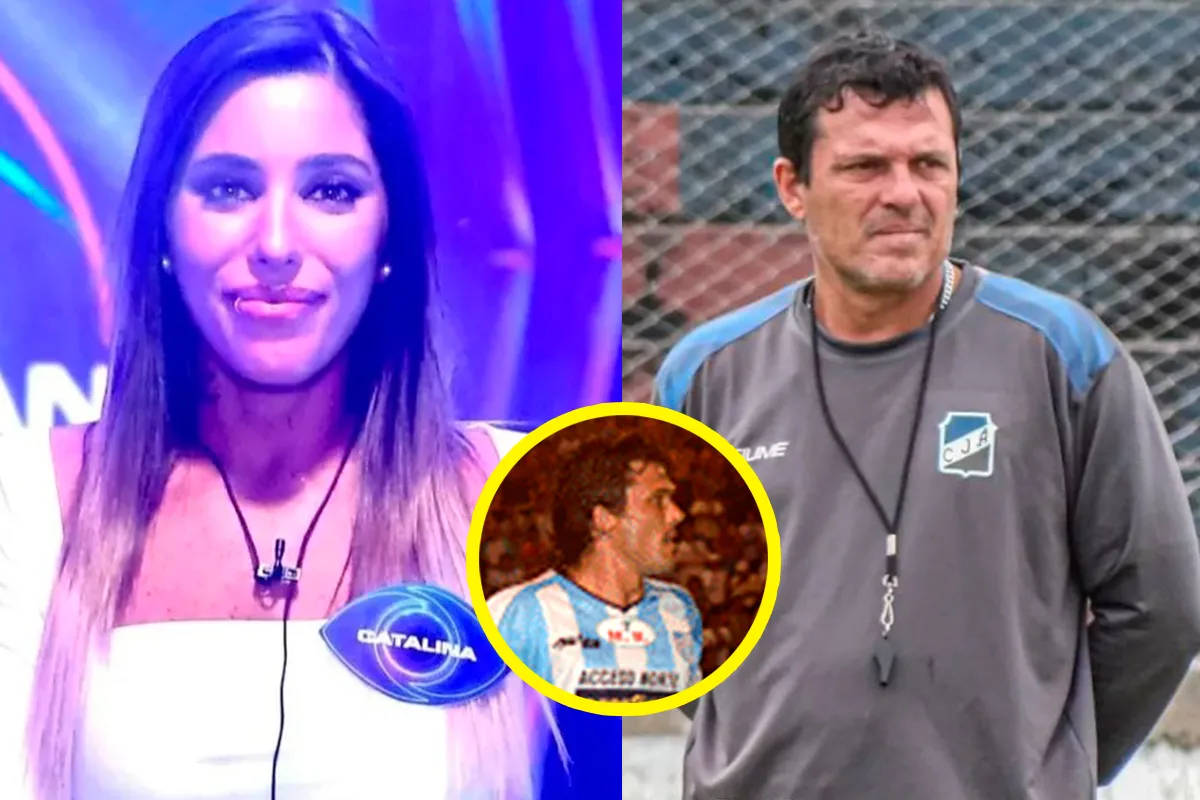 PASADO FUTBOLÍSTICO. Gorostidi, ex delantero de Atlético y padre de la participante de Gran Hermano Catalina, apareció en la televisión. 