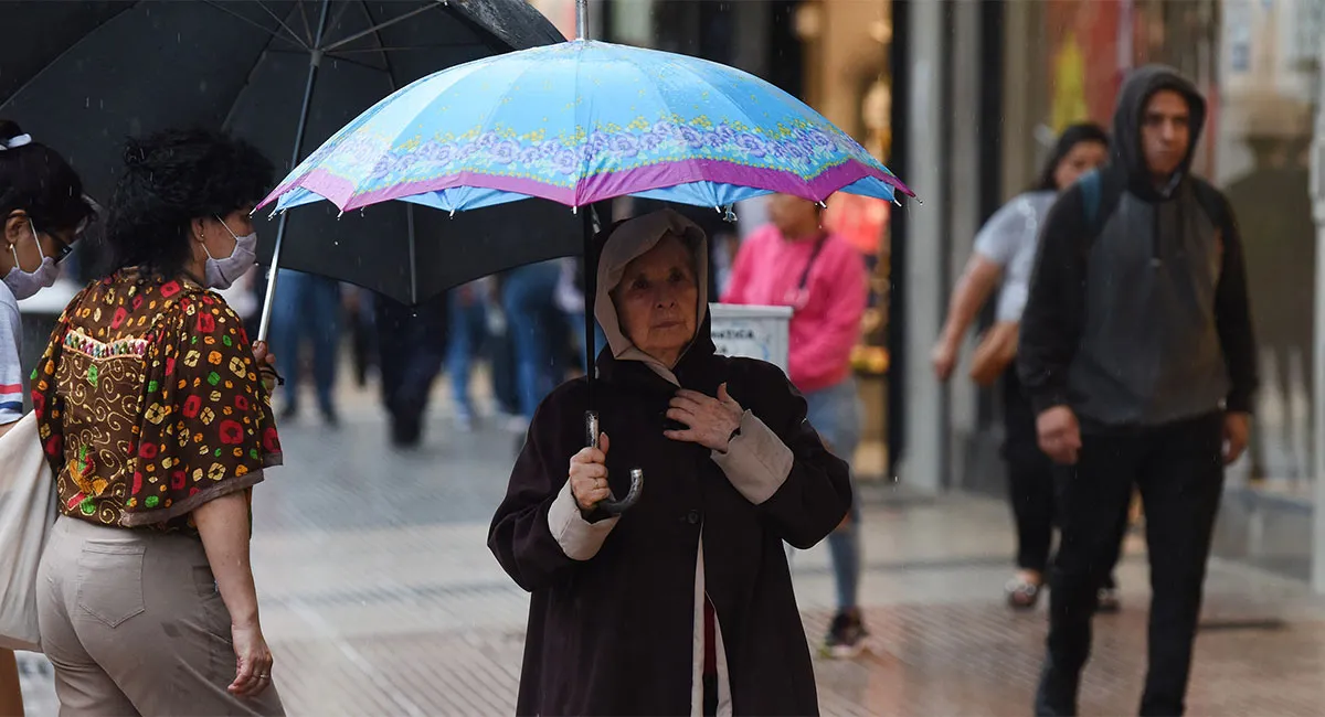 LLUVIOSO. El SMN anticipa una jornada marcada por la humedad y las precipitaciones en Tucumán.