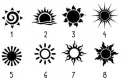 Test viral: el sol que elijas revelará cuál es el rasgo predominante de tu personalidad