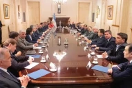 Milei recibe a Jaldo y a otros tres gobernadores norteños en la Casa Rosada