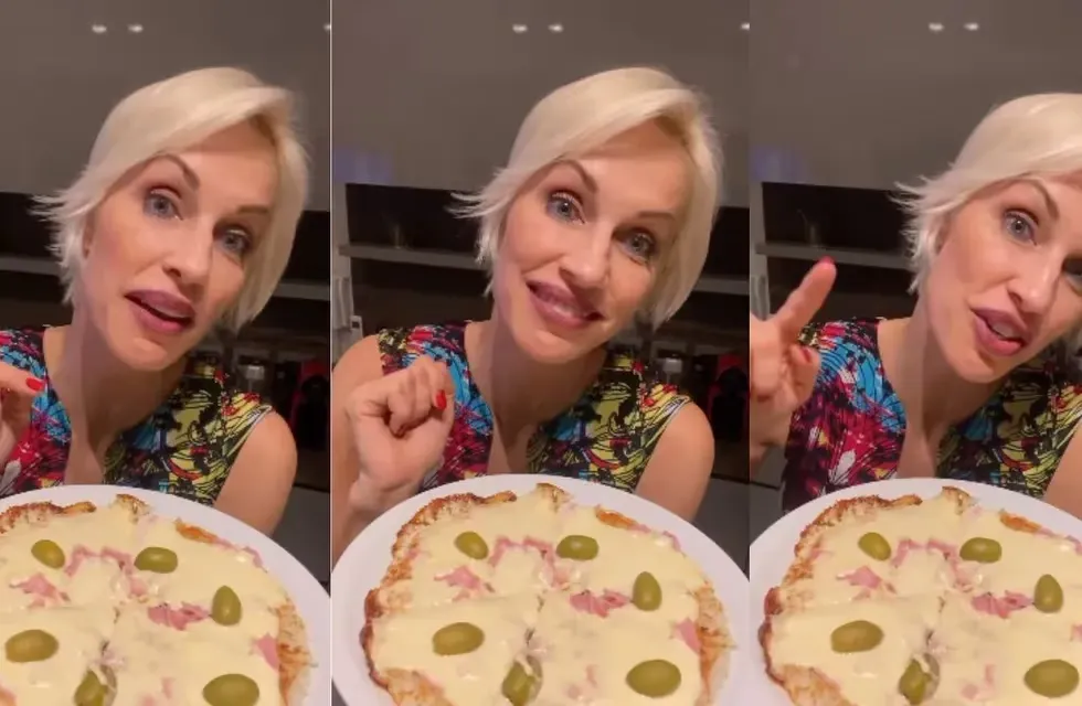 Ingrid Grude compartió su receta de pizza sin harina y sin horno.