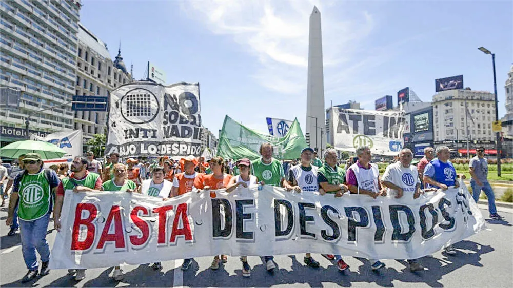 ATE llamó a un paro, movilización e ingreso masivo a los ministerios