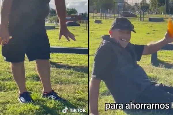 Video: la llamativa técnica de un hombre para no ser picado por los mosquitos que se volvió viral