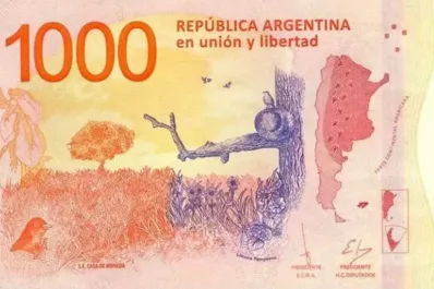 Billetes de $1.000 con un error de impresión se venden por un alto valor en internet