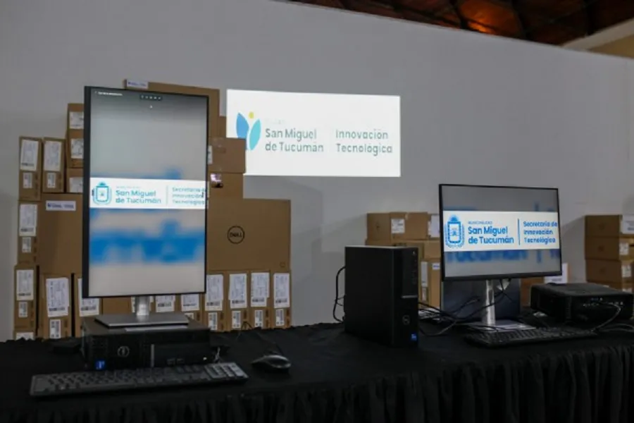 La municipalidad de San Miguel de Tucumán sumó 85 computadoras de última generación para mejorar la operatividad