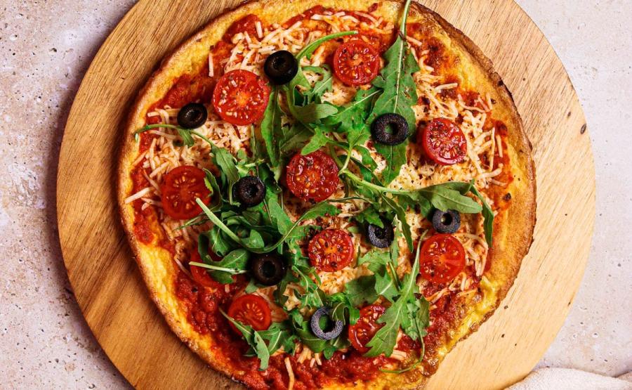 Pizza de zanahoria, una opción saludable para comer sin harinas