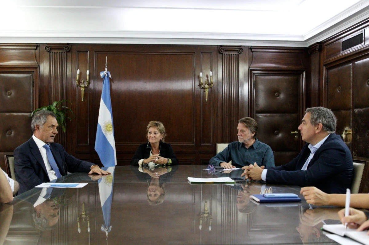 El Gobierno recibió a integrantes de la Cámara de Sanidad Agropecuaria y Fertilizantes