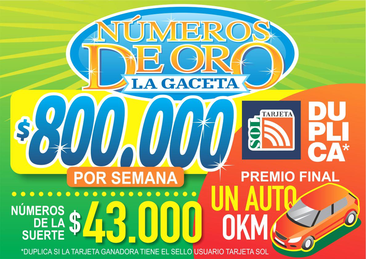 LAS ÚNICAS HABILITADAS. Sólo podran participar del sorteo del auto 0 Km las tarjetas que lleven la leyenda 