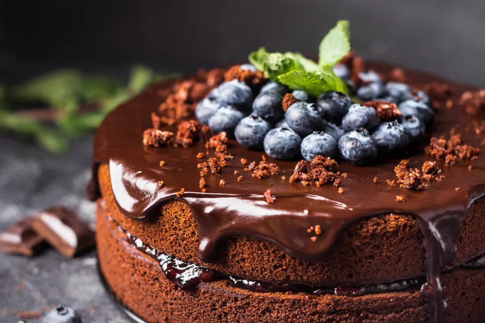 La favorita de todos, torta de chocolate y en su versión más sana.