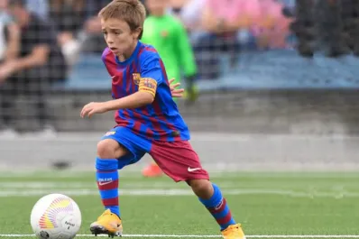 Quién es el salteño de 10 años que brilla en Barcelona, lo comparan con Messi y piden a la AFA que no nos lo quiten