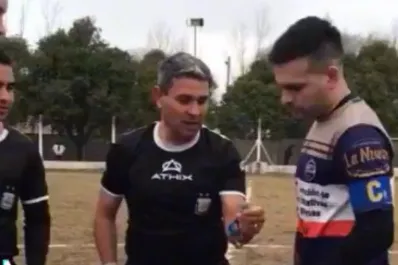 La repudiable frase que utilizó un árbitro de fútbol amateur en un sorteo