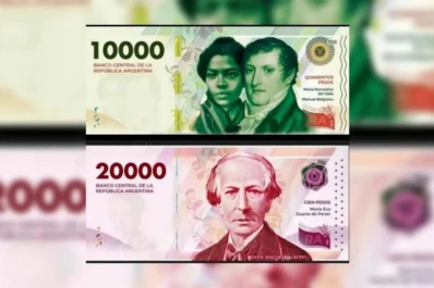 El billete de $ 10.000 perdió la mitad de su poder de compra