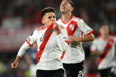 ¡Increíble!: ¿el festejo de River en el gol de Echeverri hizo temblar un departamento?