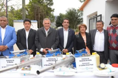 Jaldo entregó vehículos y humidificadores en los Valles Calchaquíes para combatir el dengue