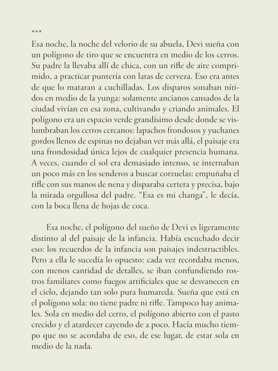 FRAGMENTO DE LA NOVELA DIOSAS MUTANTES