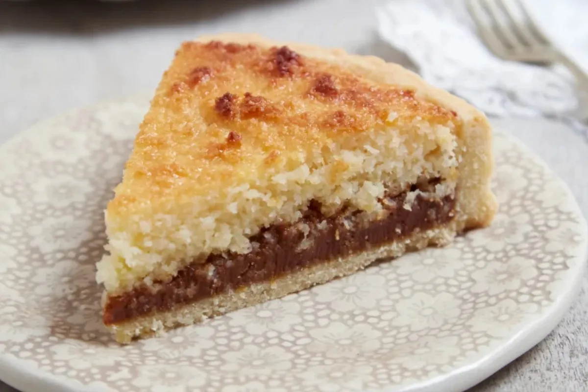 La receta torta de coco con dulce de leche, sin harina y en pocos minutos