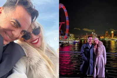 Las mejores fotos del viaje de Cristian Castro y su novia tucumana en Europa