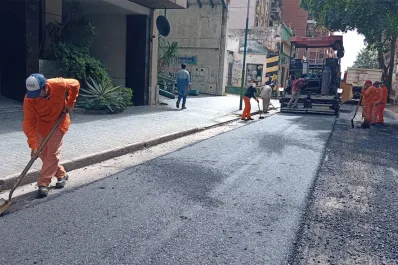 Tránsito en la ciudad: por obras de pavimentación, siete calles estarán cortadas hoy