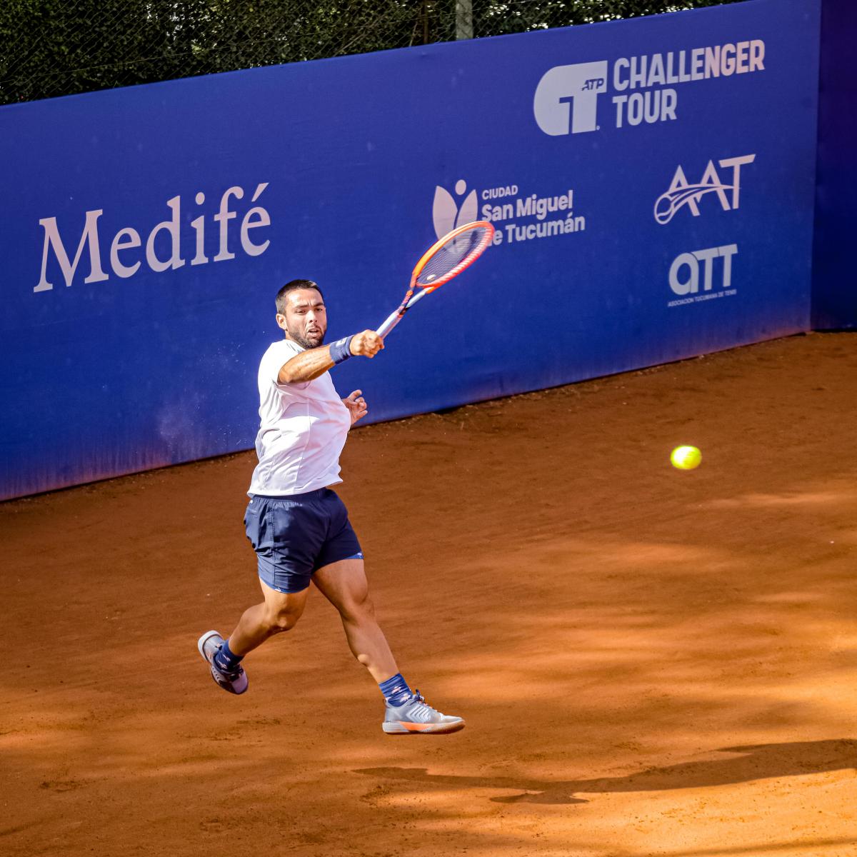 Ganó un torneo en Tucumán el año pasado, y ahora volvió a la provincia buscando el título en el Challenger de Lawn Tennis