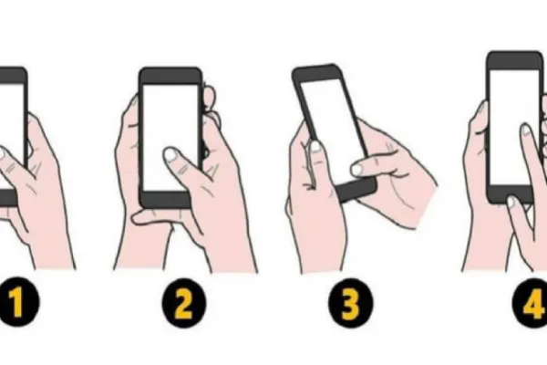 ¿Cómo agarrás el celular? Este test viral revela datos ocultos de tu personalidad
