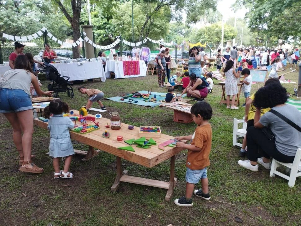 COMO EL AÑO PASADO. Imagen de las actividades que se llevaron a cabo en 2023 en el parque Percy Hill.