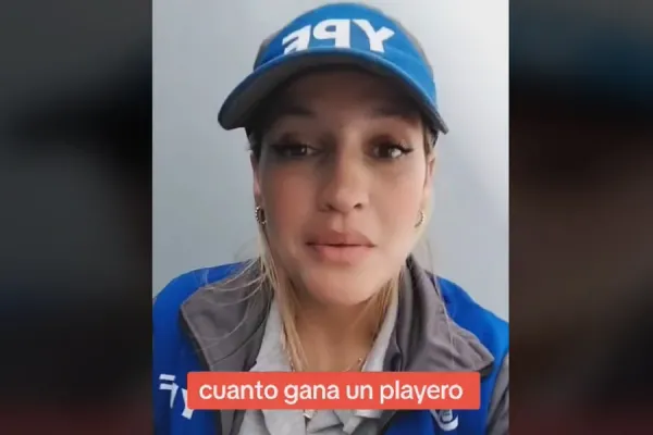 Video: una joven contó cuál es su sueldo de playera en YPF y se volvió viral