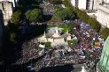 Marcha universitaria: estudiantes y docentes se movilizaron en defensa de la educación pública
