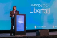 Milei, en la cena de la Fundación Libertad, desafió al Congreso: “Tiren la ley de Bases, hagan lo que quieran”