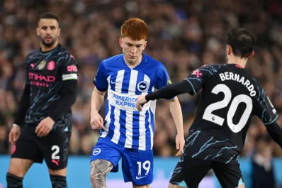 “Colo” Barco cometió un grosero error en el tercer gol del Manchester City