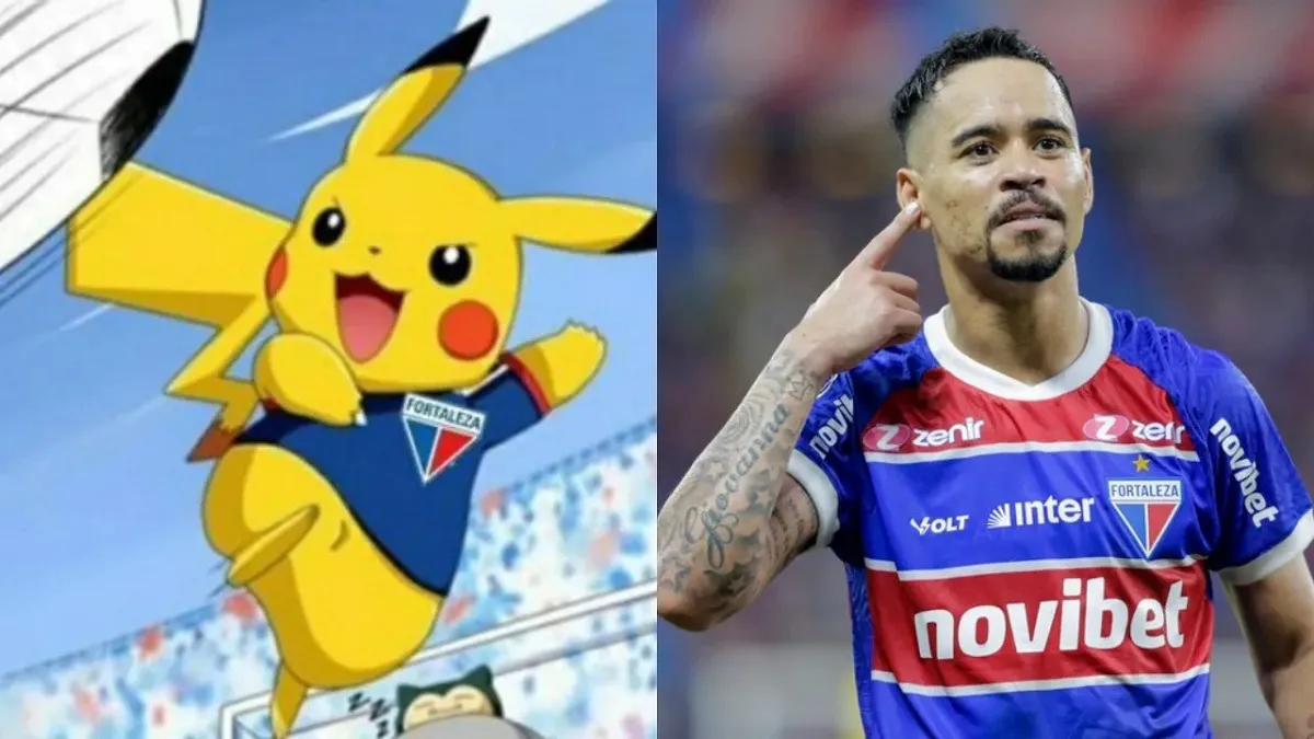 SORPRENDENTE APODO. Glaybson Yago Souza es apodado Pikachu, por sus compañeros de Fortaleza. 