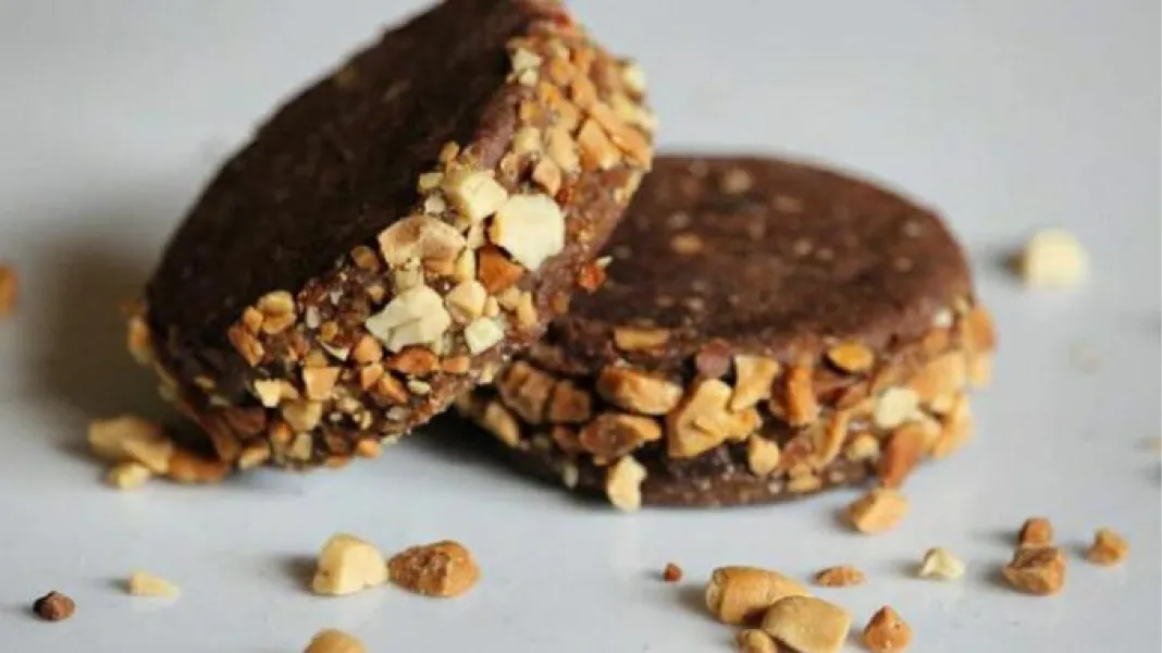 Receta de alfajor sin harinas para una dieta saludable. 