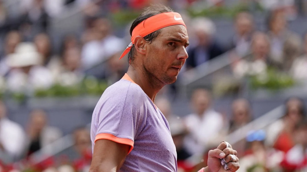 En una batalla, Nadal venció al argentino Cachín y sigue adelante en Madrid