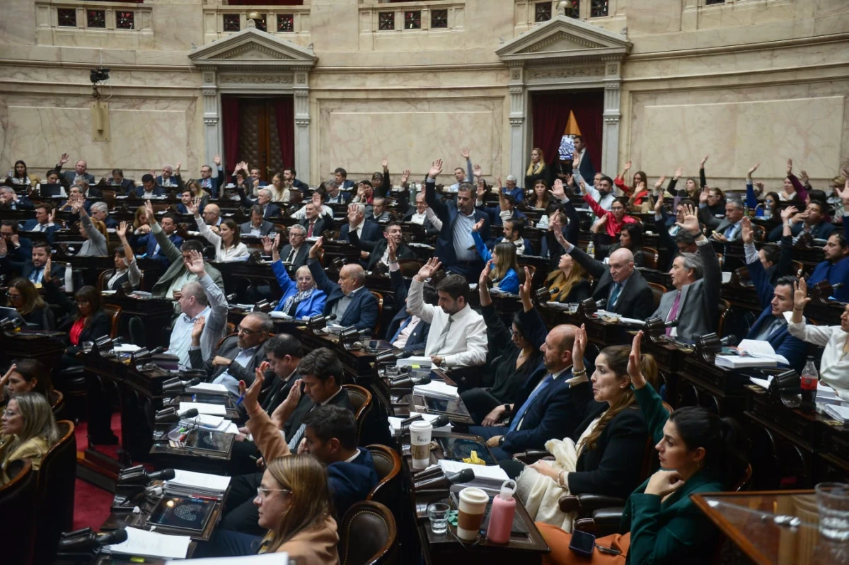 Tras una sesión maratónica, Diputados dio media sanción a la Ley Bases y al paquete fiscal de Milei