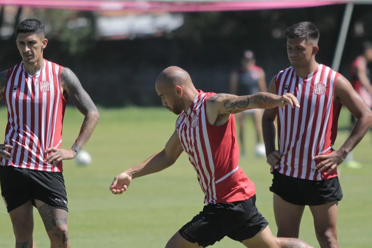 SEMANA TRANQUILA. San Martín se entrenó con miras a lo que será el duelo del sábado contra All Boys. Foto Casm.