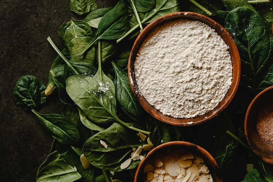 Harina de almendras, la más saludable de todas. 