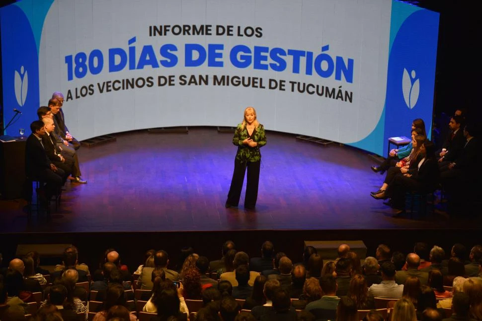 INFORME DE GESTIÓN. Chahla destacó que cumplieron con las promesas realizadas durante la campaña. LA GACETA / FOTO DE INÉS QUINTEROS ORIO