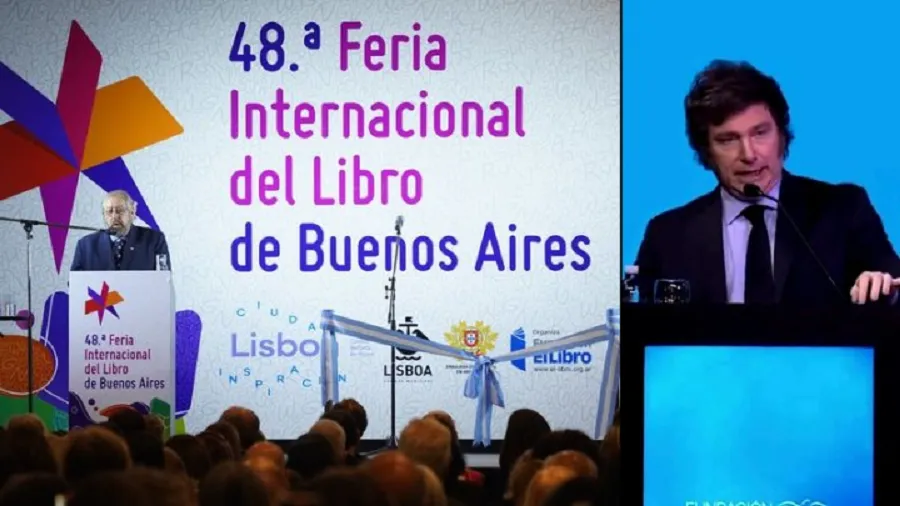 Los organizadores de La Feria del Libro reaccionaron a la cancelación de Milei