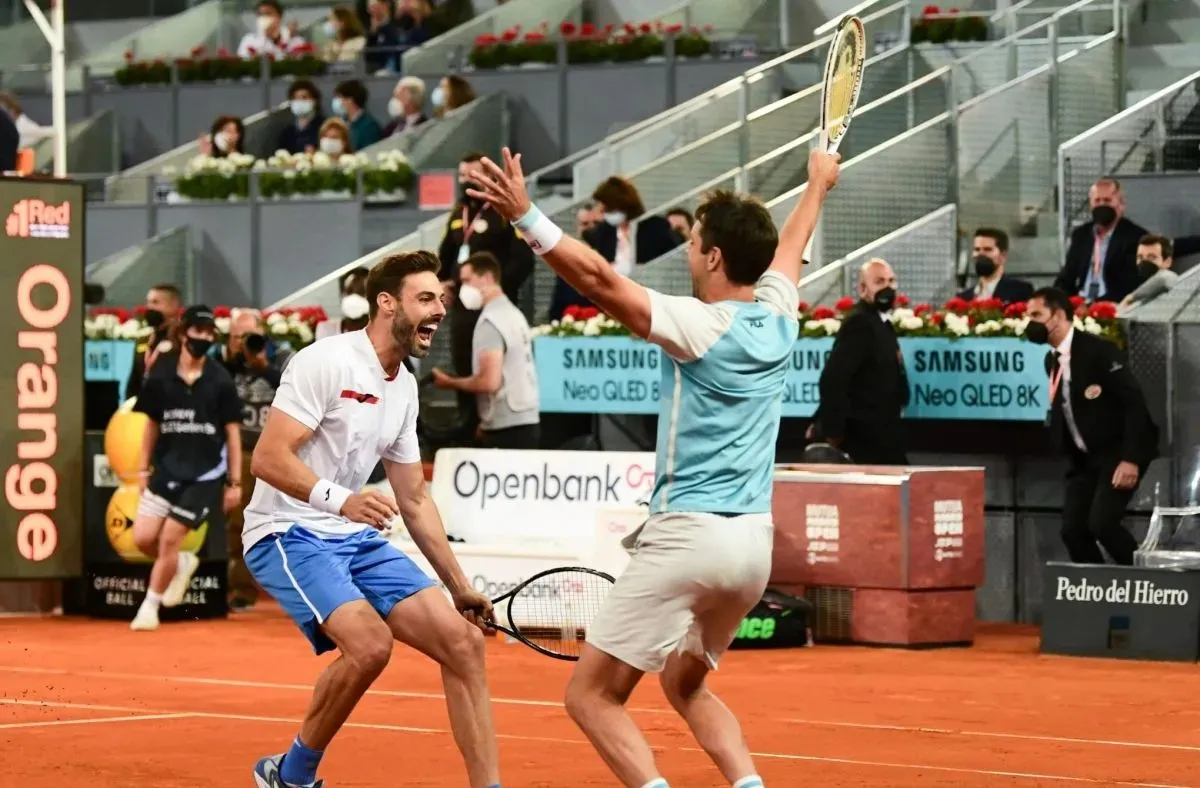 HISTORIA. Zeballos y Granollers subieron a la cima del ranking de ATP.