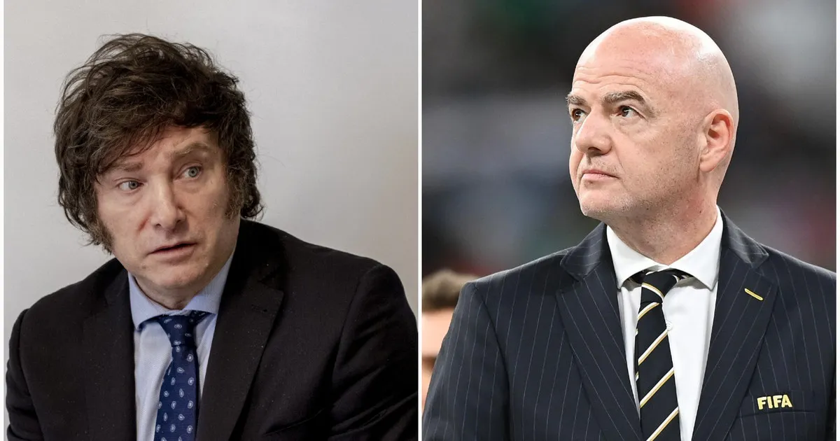 Milei se reunirá con Gianni Infantino, presidente de FIFA