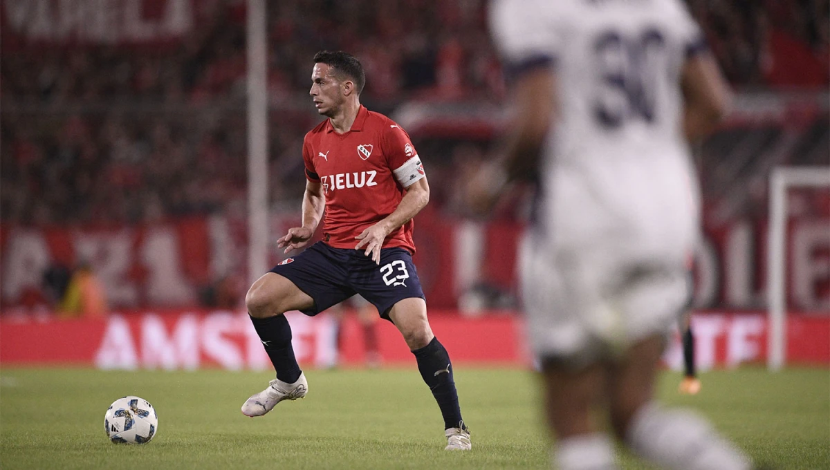 NUEVA CHANCE. Iván Marcone es el capitán de un Independiente que intentará acceder a los octavos de final de la Copa Argentina.