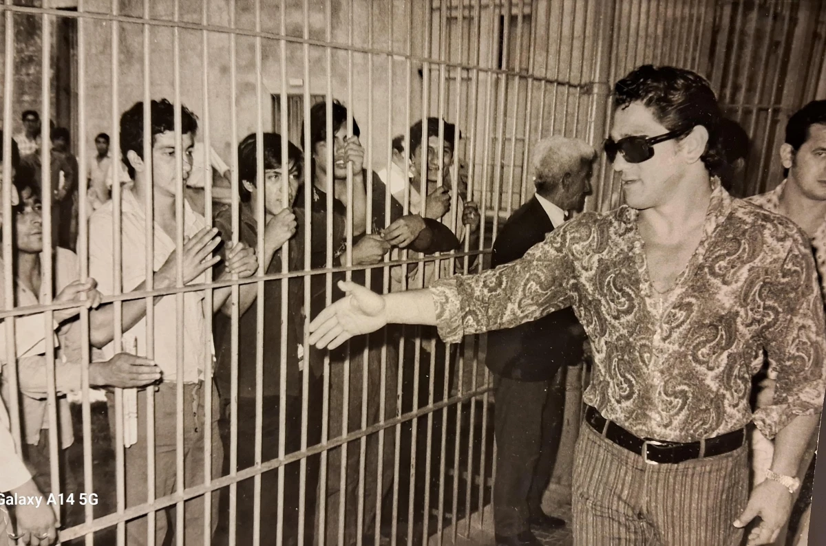 En 1971, Ringo visitó la cárcel de Villa Urquiza.