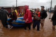 El sur de Brasil vive su “peor desastre” por un temporal