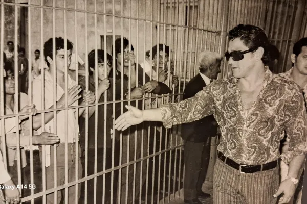 El día que Ringo Bonavena visitó el penal de Villa Urquiza